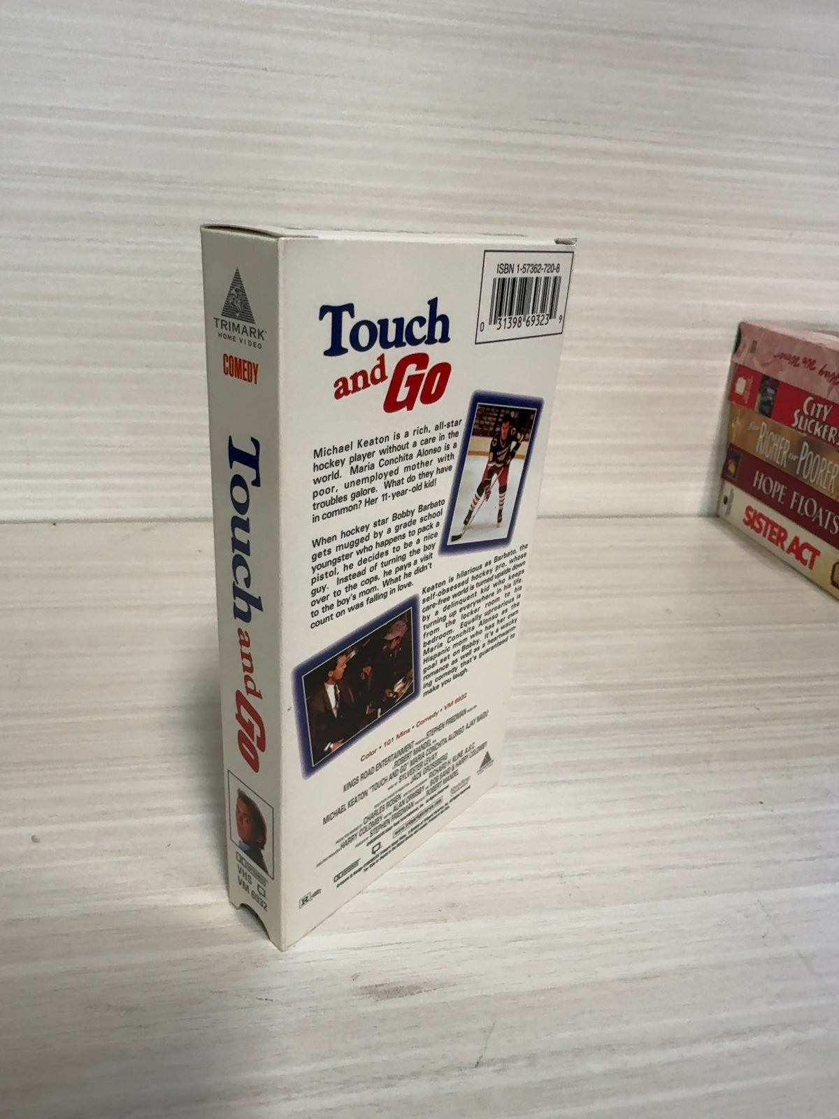 Touch and Go (VHS, 1986) Michael Keaton Trimark Home Video Very Good
