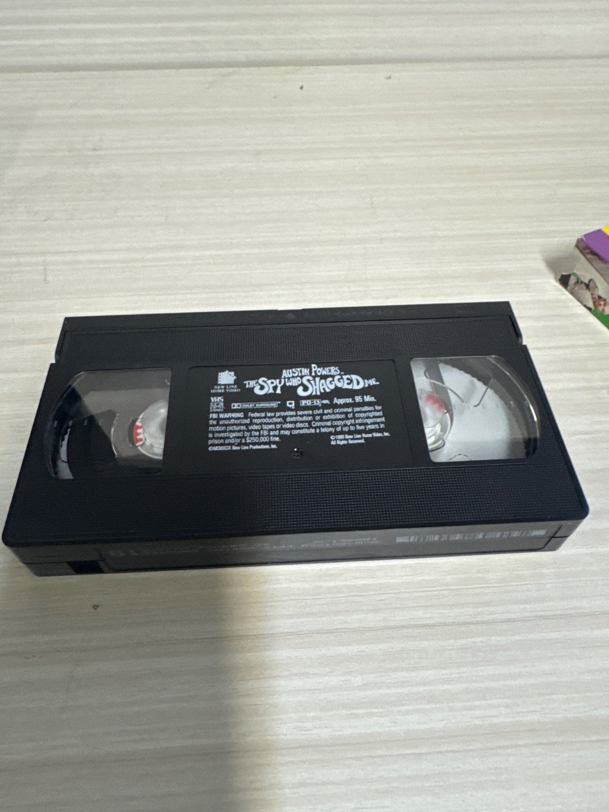 Austin Powers: The Spy Who Shagged Me (VHS, 1999) Mike Myers New Line Cinema New