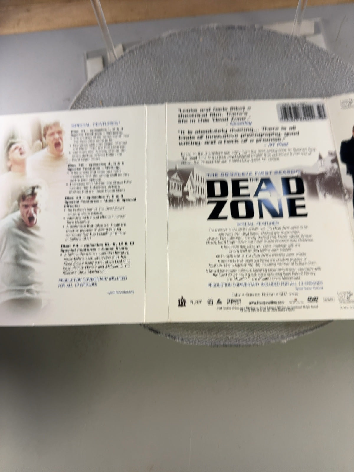 The Dead Zone (DVD, 2002) Season 1 Very Good Anthony Michael Hall USA Network