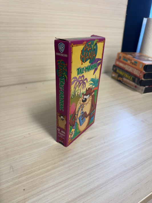 Taz-Mania: Taz-Maniac (VHS) Warner Home Video Very Good