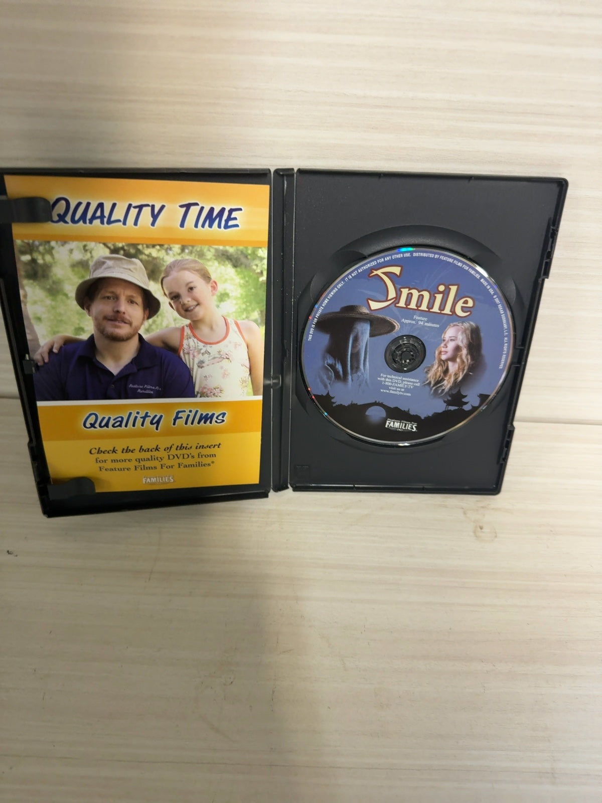 Smile (DVD, 2007) Very Good Feature Films for Families