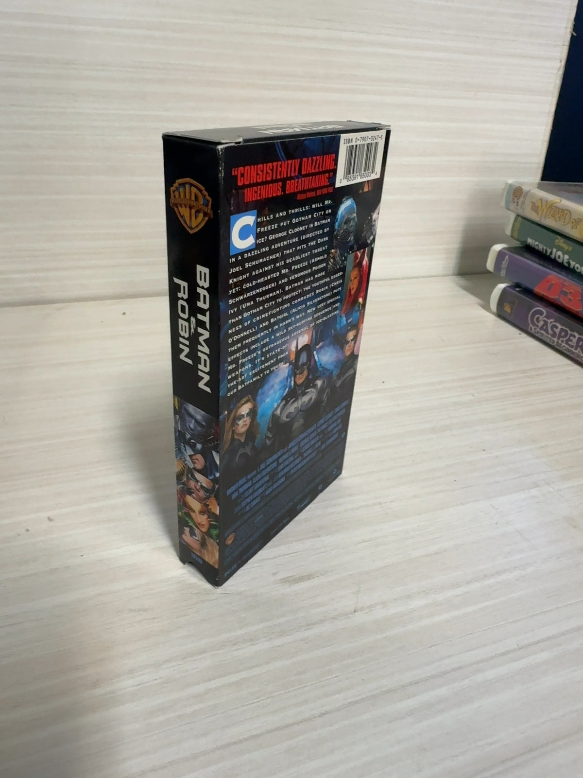Batman & Robin (VHS, 1997) George Clooney Warner Bros. Very Good