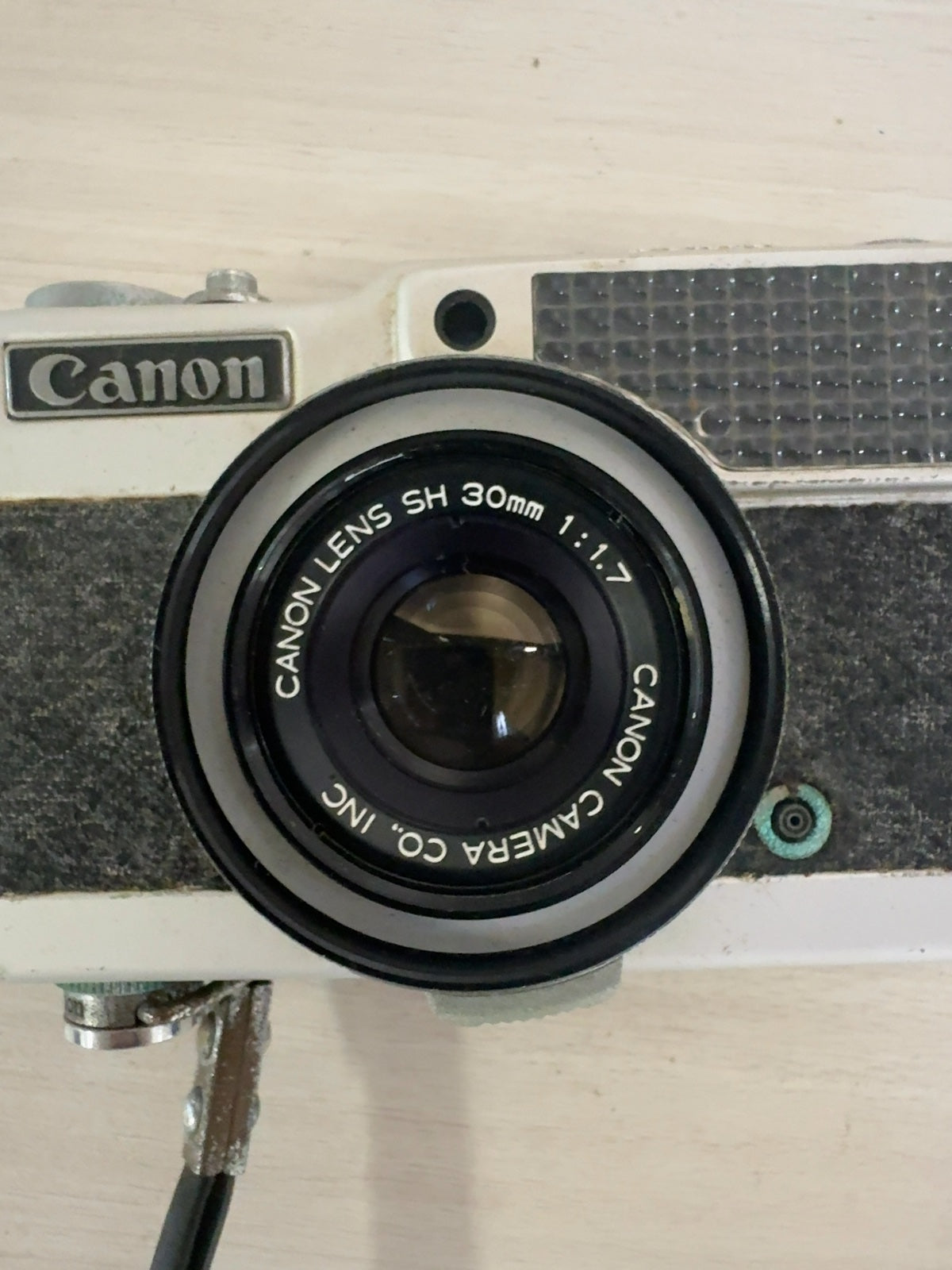 Canon Demi S Half-Frame 35mm Film Camera SH 30mm f/1.7 Lens with Case