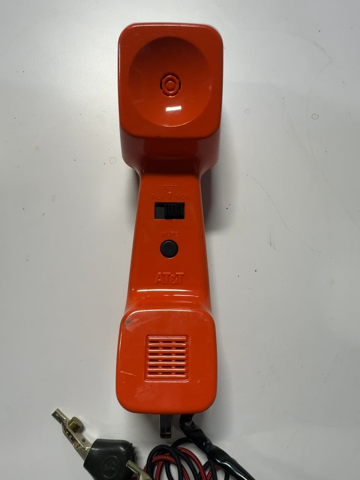 AT&T Craft Test Set Model 1015 Lineman Butt Set Telephone Line Tester Cords