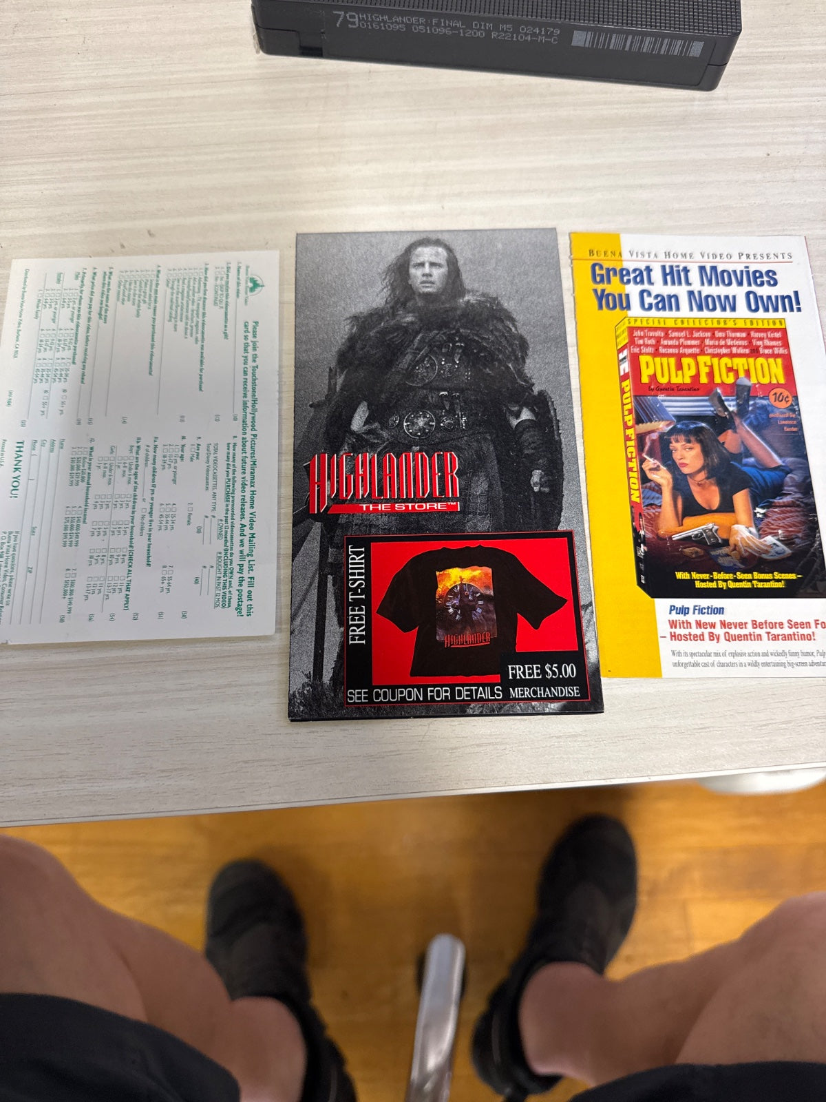 Highlander 1, 2, 3 (VHS, 1986) Christopher Lambert Anchor Bay Very Good