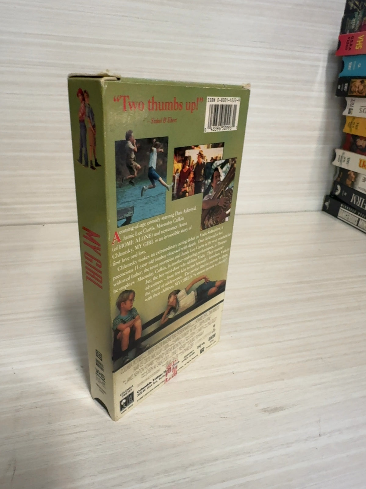 My Girl (VHS, 1991) Macaulay Culkin Anna Chlumsky Columbia Pictures Very Good