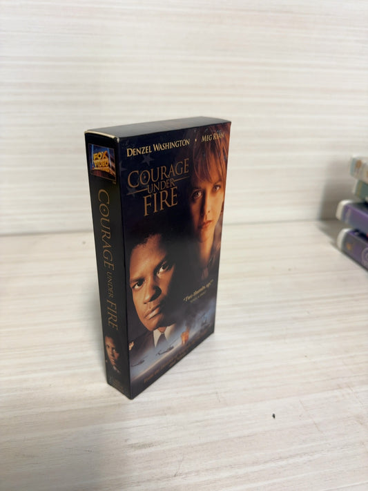 Courage Under Fire (VHS, 1996) Denzel Washington 20th Century Fox Very Good
