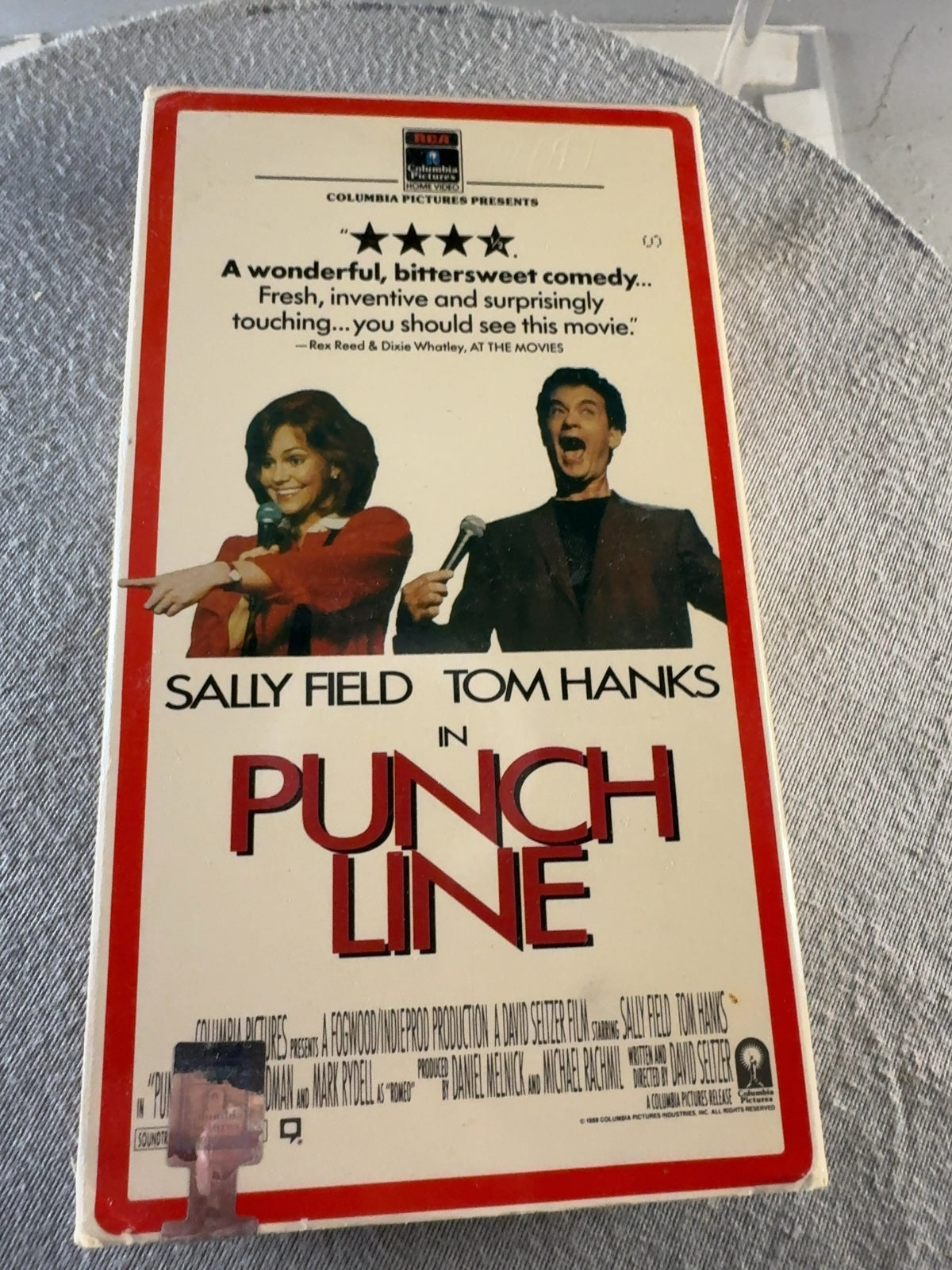 Punchline (VHS, 1988) Tom Hanks Sally Field RCA/Columbia Pictures Very Good