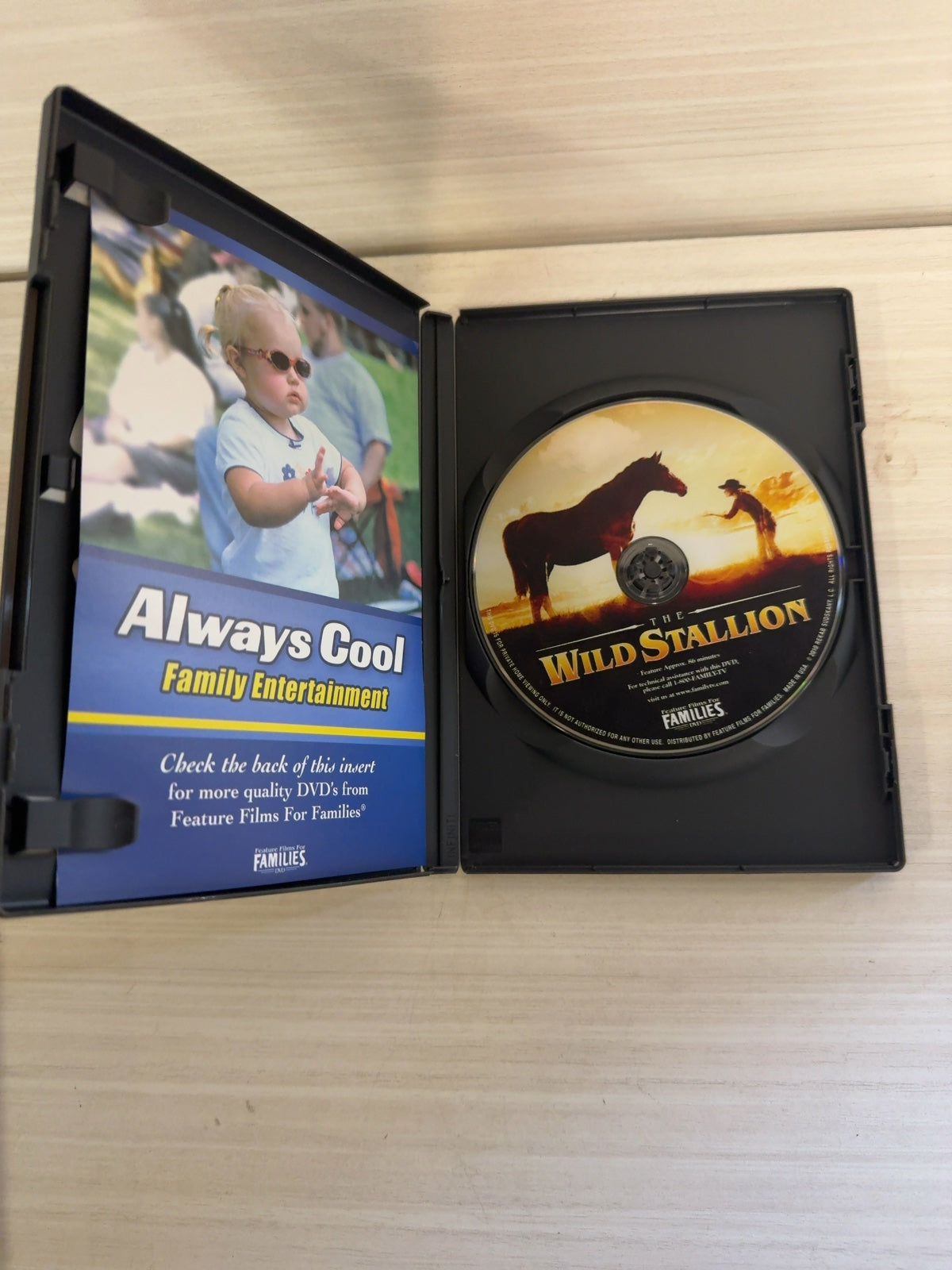 The Wild Stallion (DVD, ) Very Good Danielle Chuchran Feature Films for Families