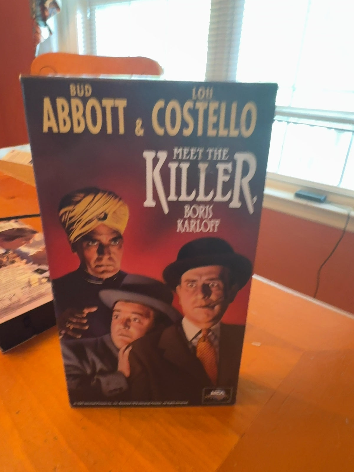 Abbott and Costello Meet the Killer (VHS, 1949) Bud Abbott Very Good