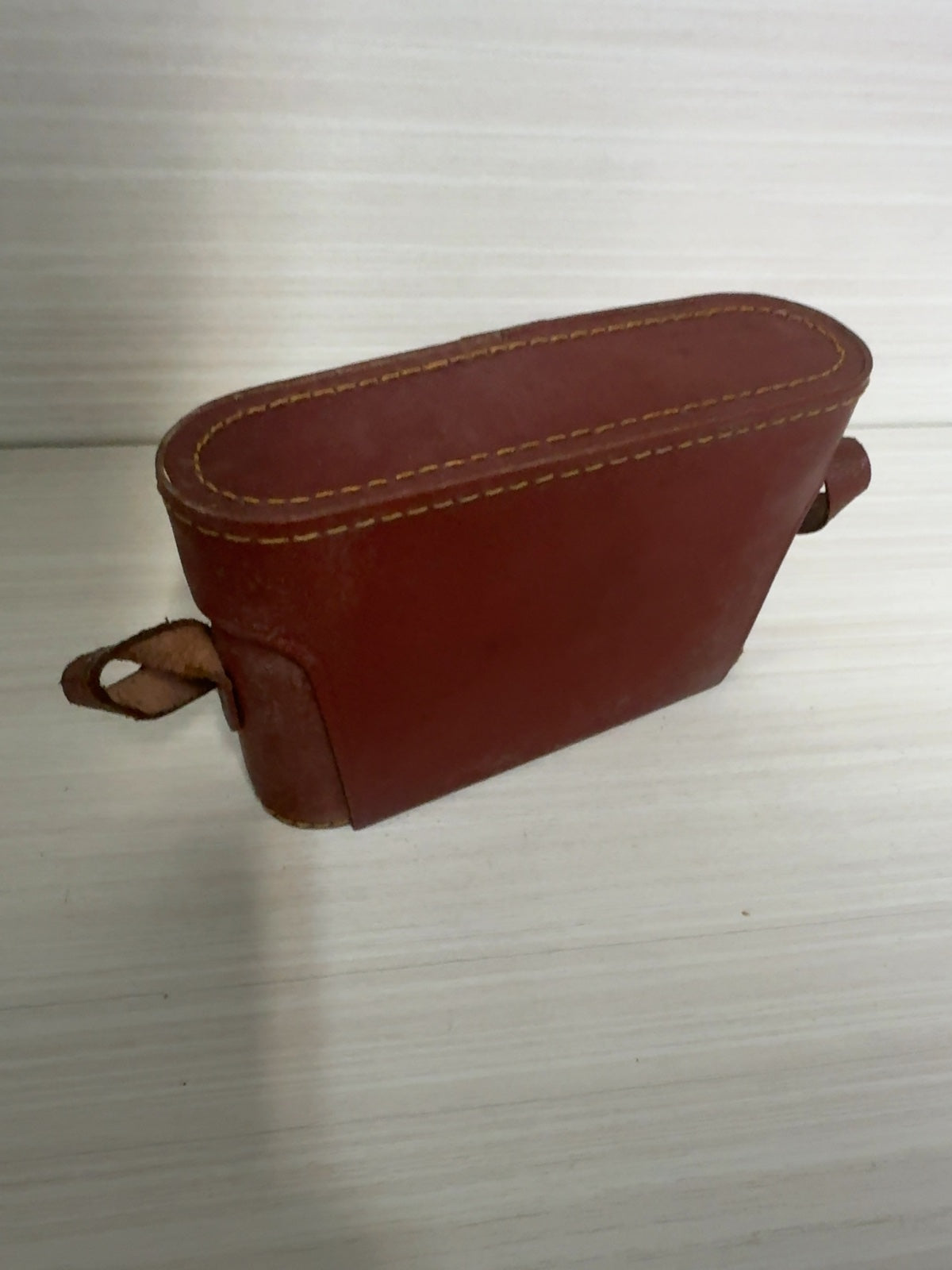 Vintage Foldex 20 Folding Film Camera with Leather Case - For Parts / Repair