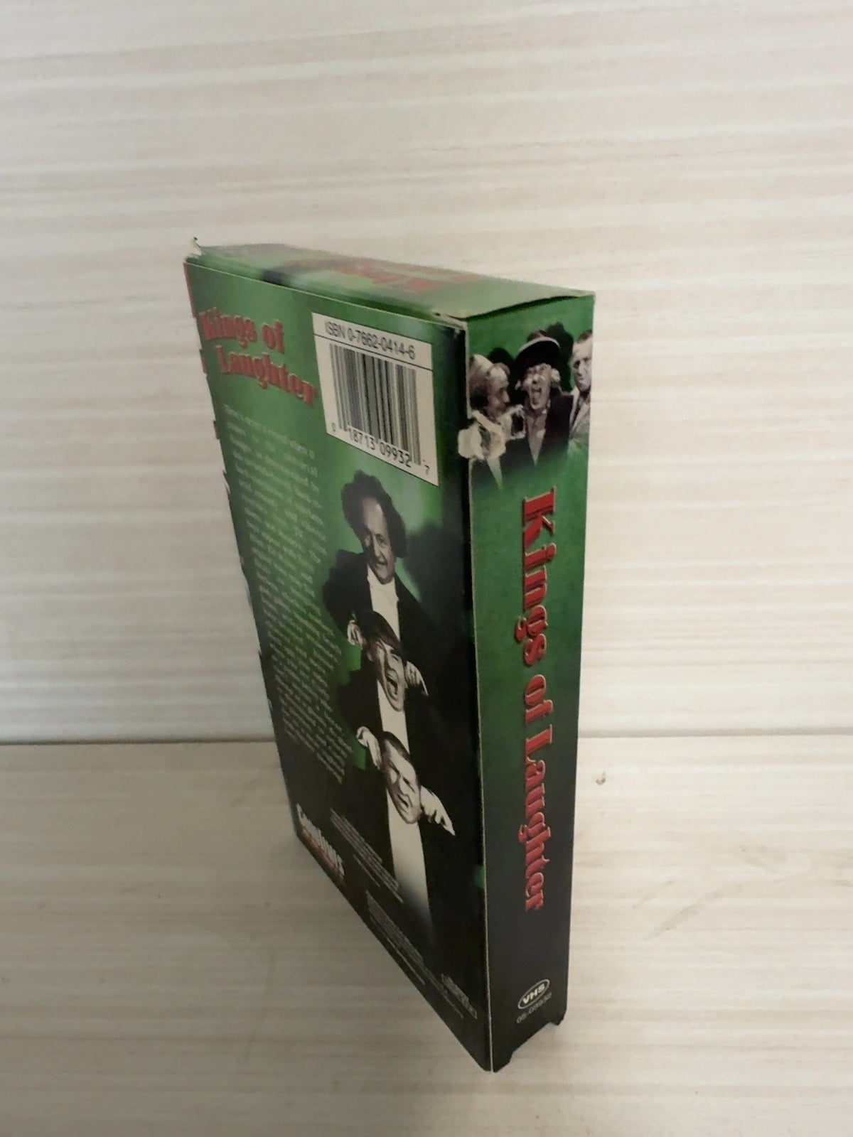 Three Stooges: Kings of Laughter (VHS, 1996) Goodtimes Home Video Very Good
