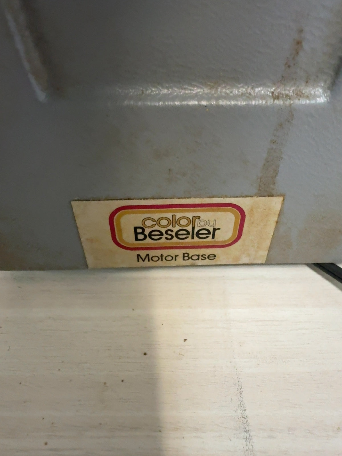 Beseler Color Motor Base 8920 Darkroom Drum Agitator - Tested