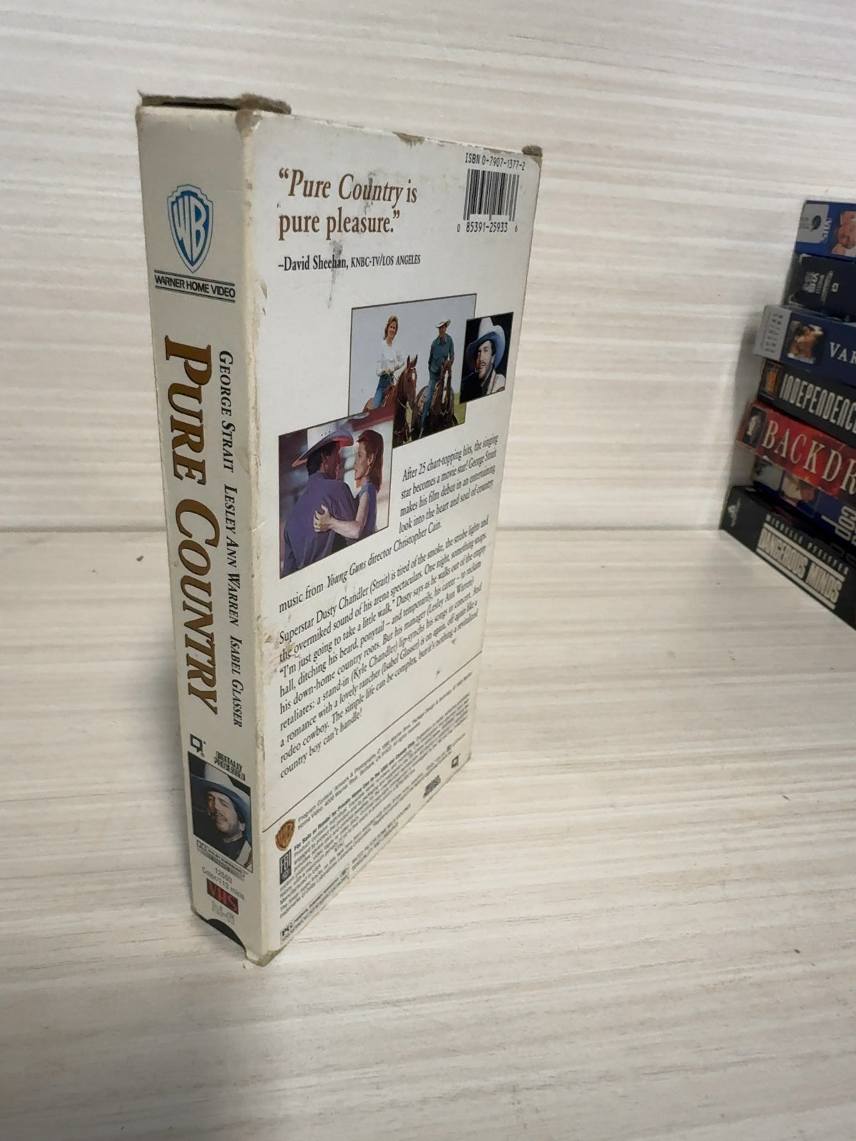 Pure Country (VHS, 1993) George Strait Warner Home Video Very Good