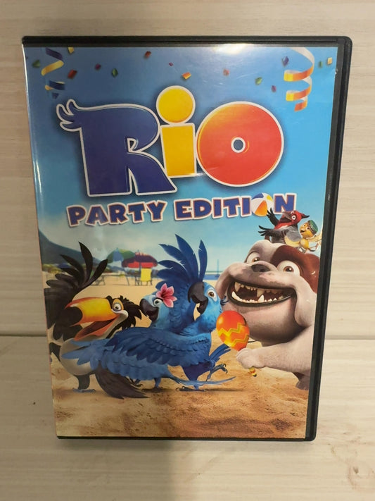 Rio (DVD, 2011) Party Edition Very Good Jesse Eisenberg Anne Hathaway