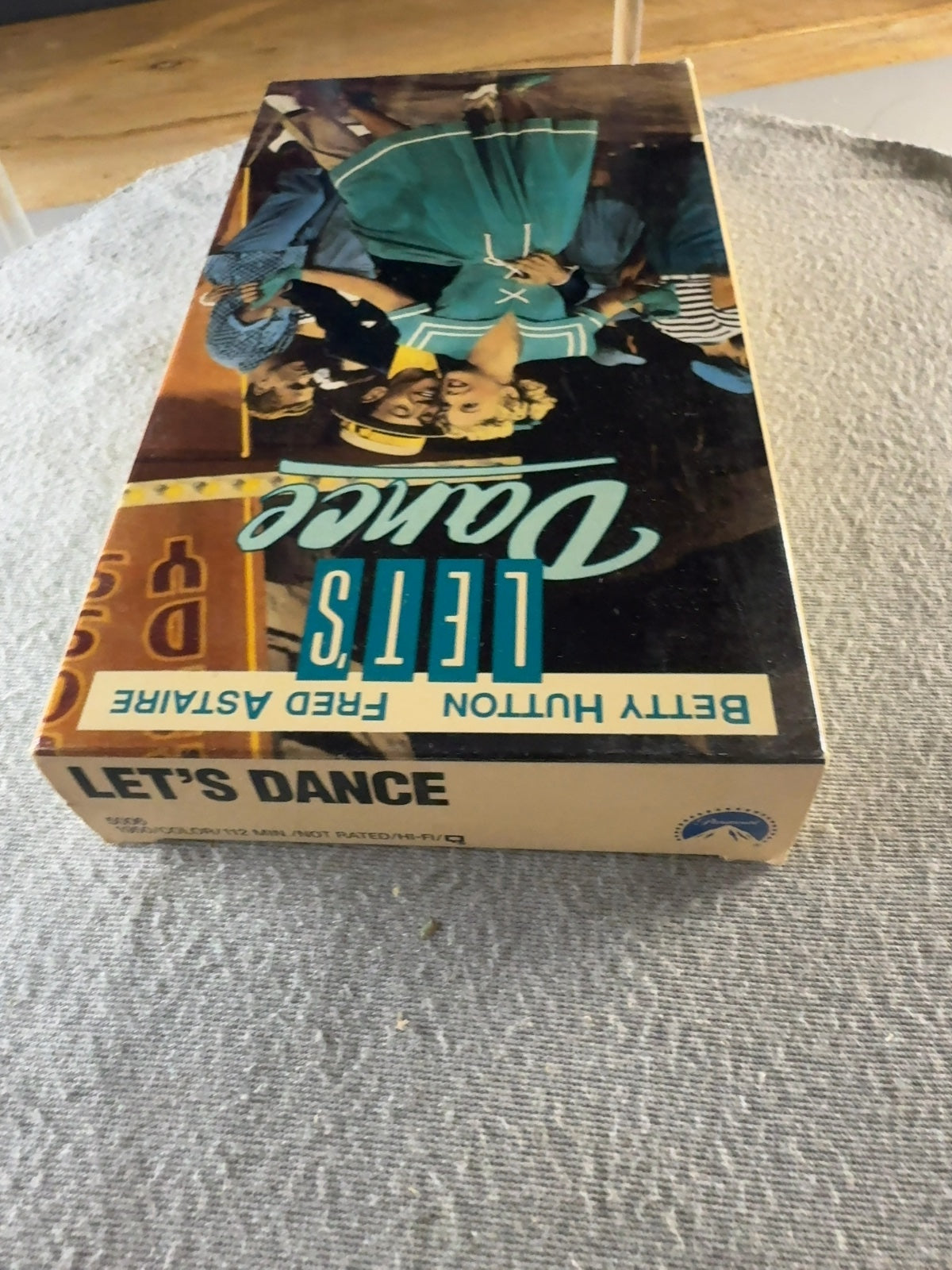 Let's Dance (VHS, 1985) David Bowie Valérie Perrine Paramount Pictures Very Good