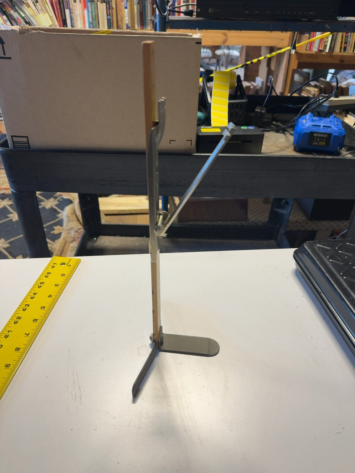 Orco Pin-It Wooden Skirt Marker Hem Gauge with Metal Tripod Base