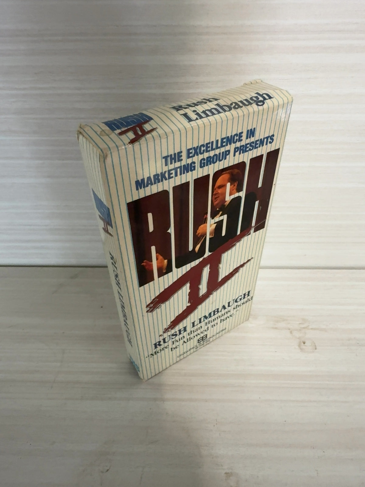 Rush II Rush to Excellence '90 Tour (VHS, 1990) Very Good