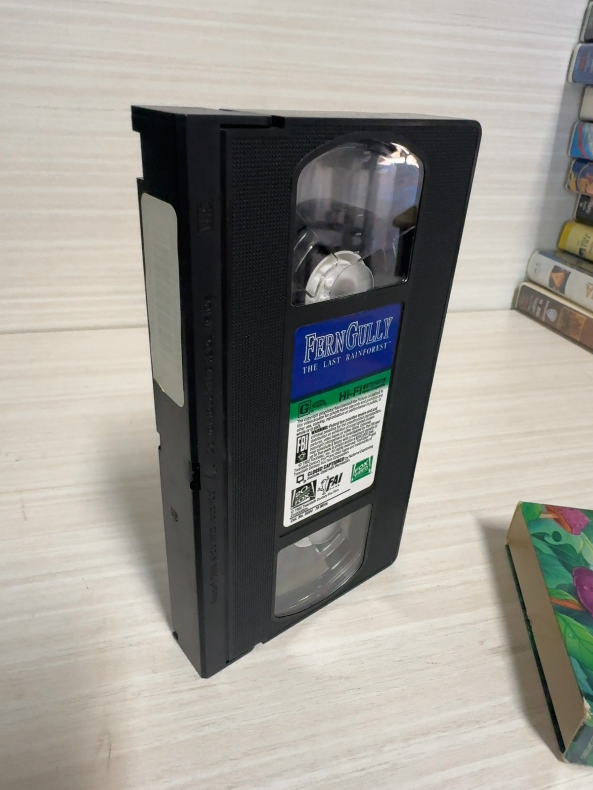 FernGully: The Last Rainforest (VHS, 1992) Samantha Mathis Fox Video Very Good