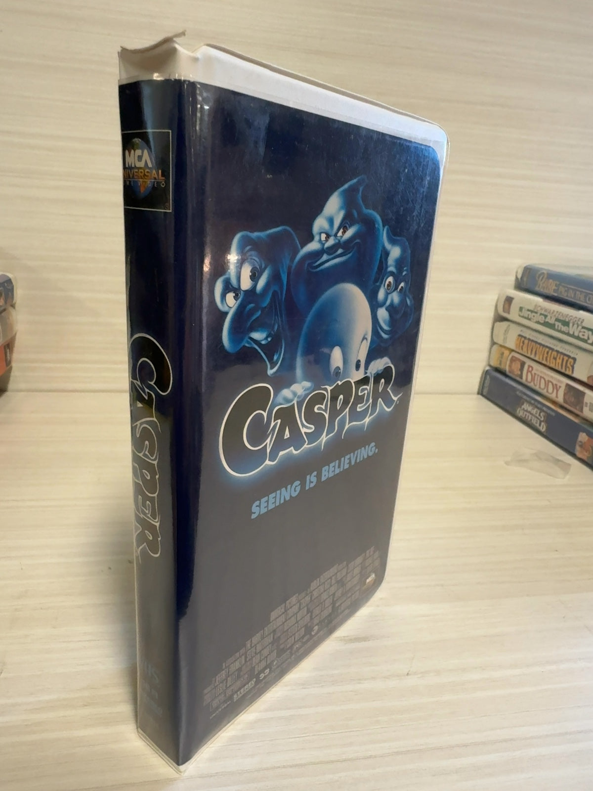 Casper (VHS, 1995) Bill Pullman Christina Ricci MCA Universal Very Good