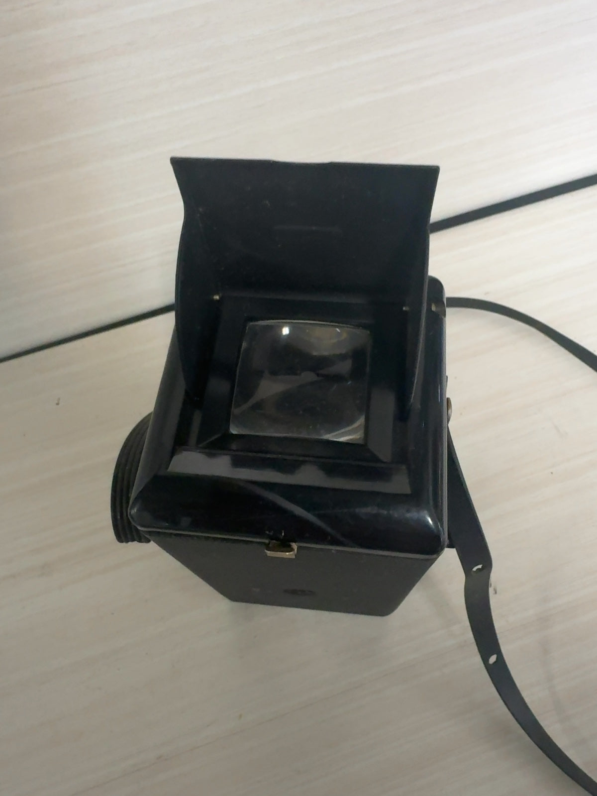 Vintage Pho-Tak Reflex I TLR Box Camera with Strap - For Parts or Repair