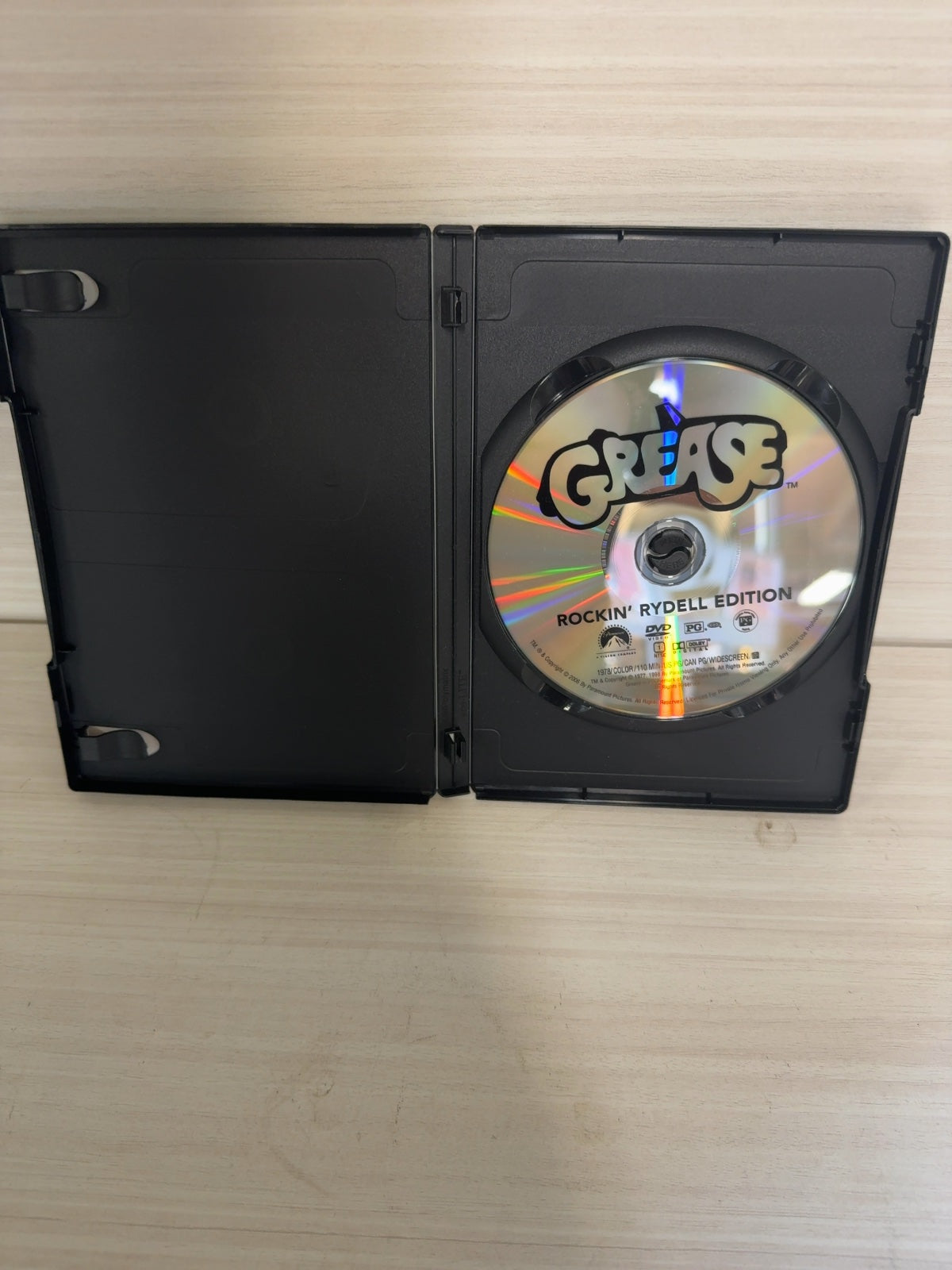 Grease (DVD, 1978) Standard Very Good John Travolta Warner Bros.