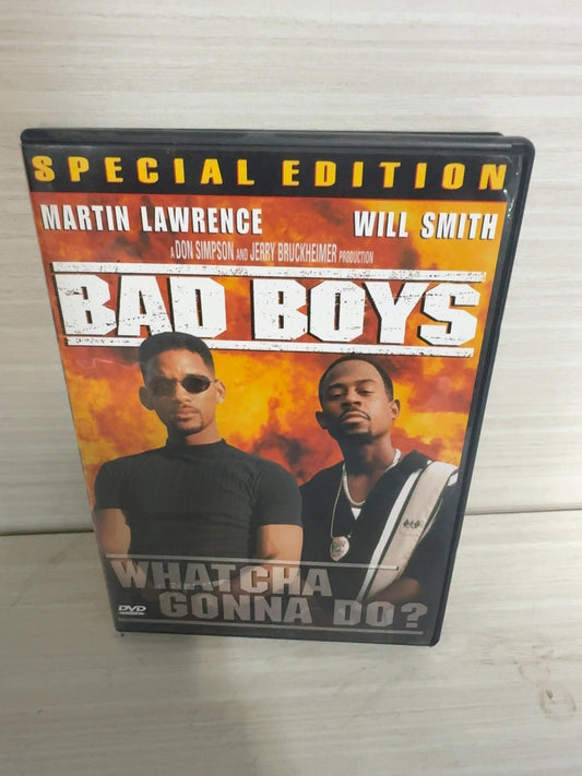Bad Boys (DVD, 1995) Special Edition Very Good Will Smith Sony Pictures