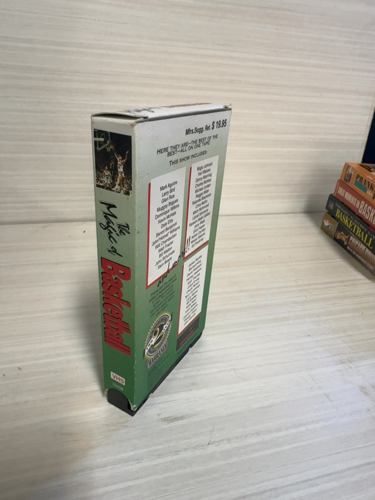 The Magic of Basketball (VHS, 1992) Unknown Very Good