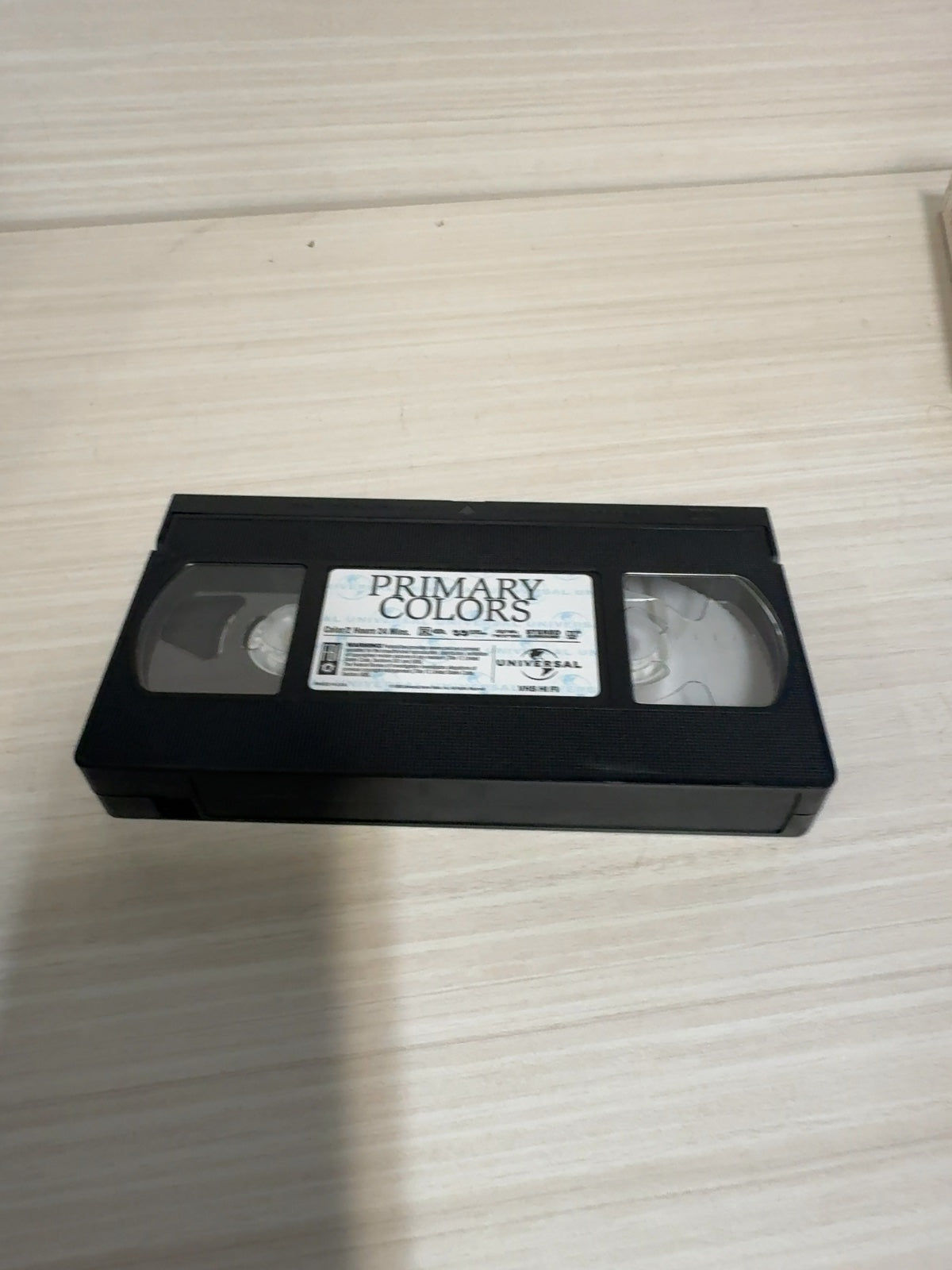 Primary Colors (VHS, 1998) John Travolta Emma Thompson Universal Very Good