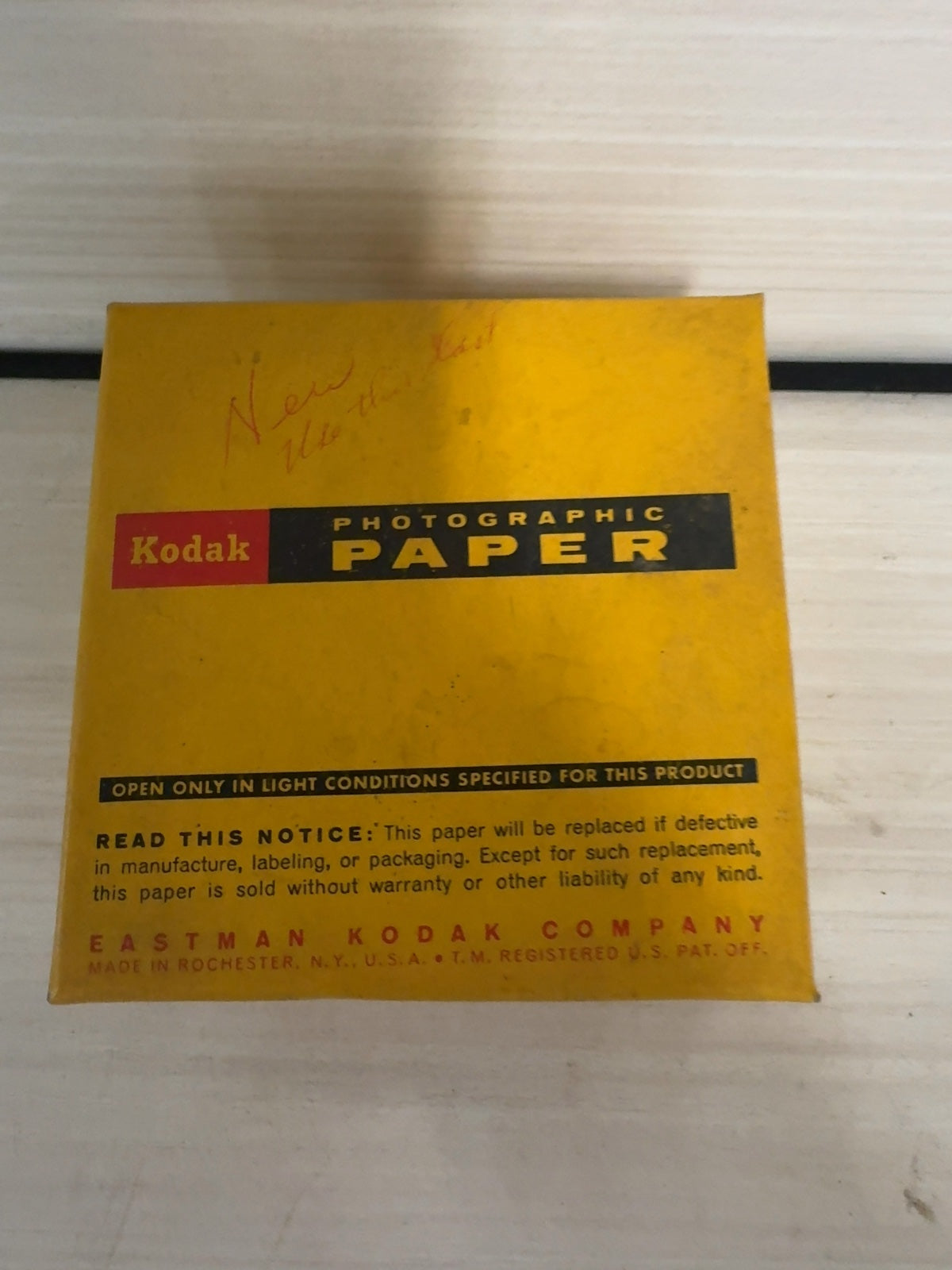 Vintage Kodak Resisto N-5 Photographic Paper 2 in x 100 ft Roll Single Weight