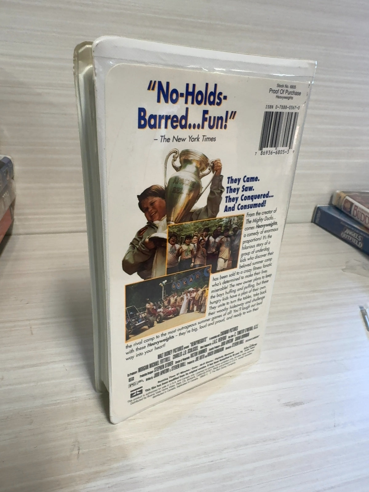 Heavyweights (VHS, 1996) Ben Stiller Andy Dick Walt Disney Home Video Very Good