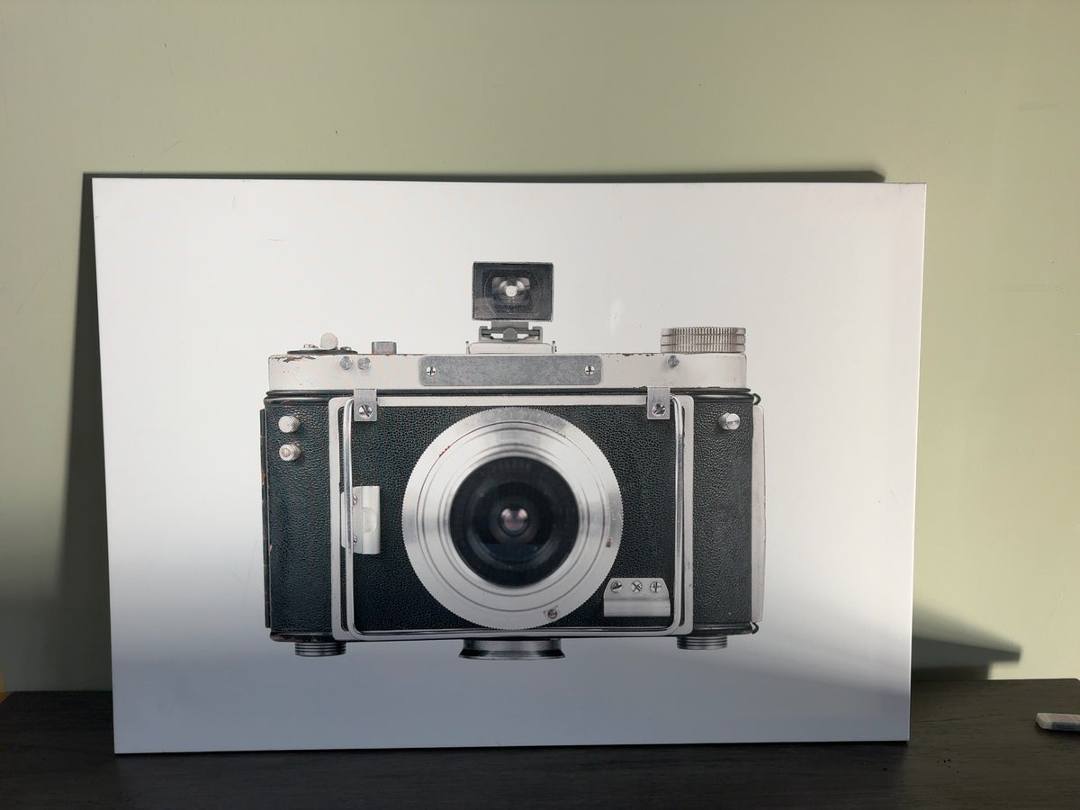 IKEA Pjatteryd Vintage Camera Canvas Wall Art Print 39x27 804.860.26