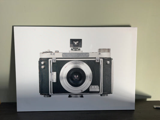 IKEA Pjatteryd Vintage Camera Canvas Wall Art Print 39x27 804.860.26