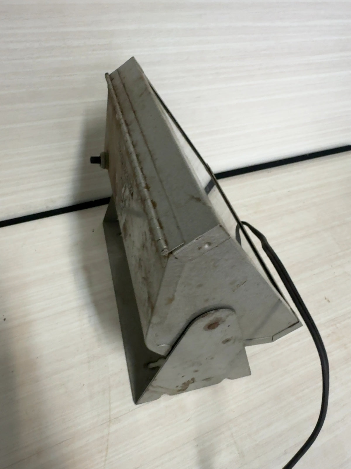 Vintage U.S. Post Office Mail Box Metal Bank Brumberger Made In USA