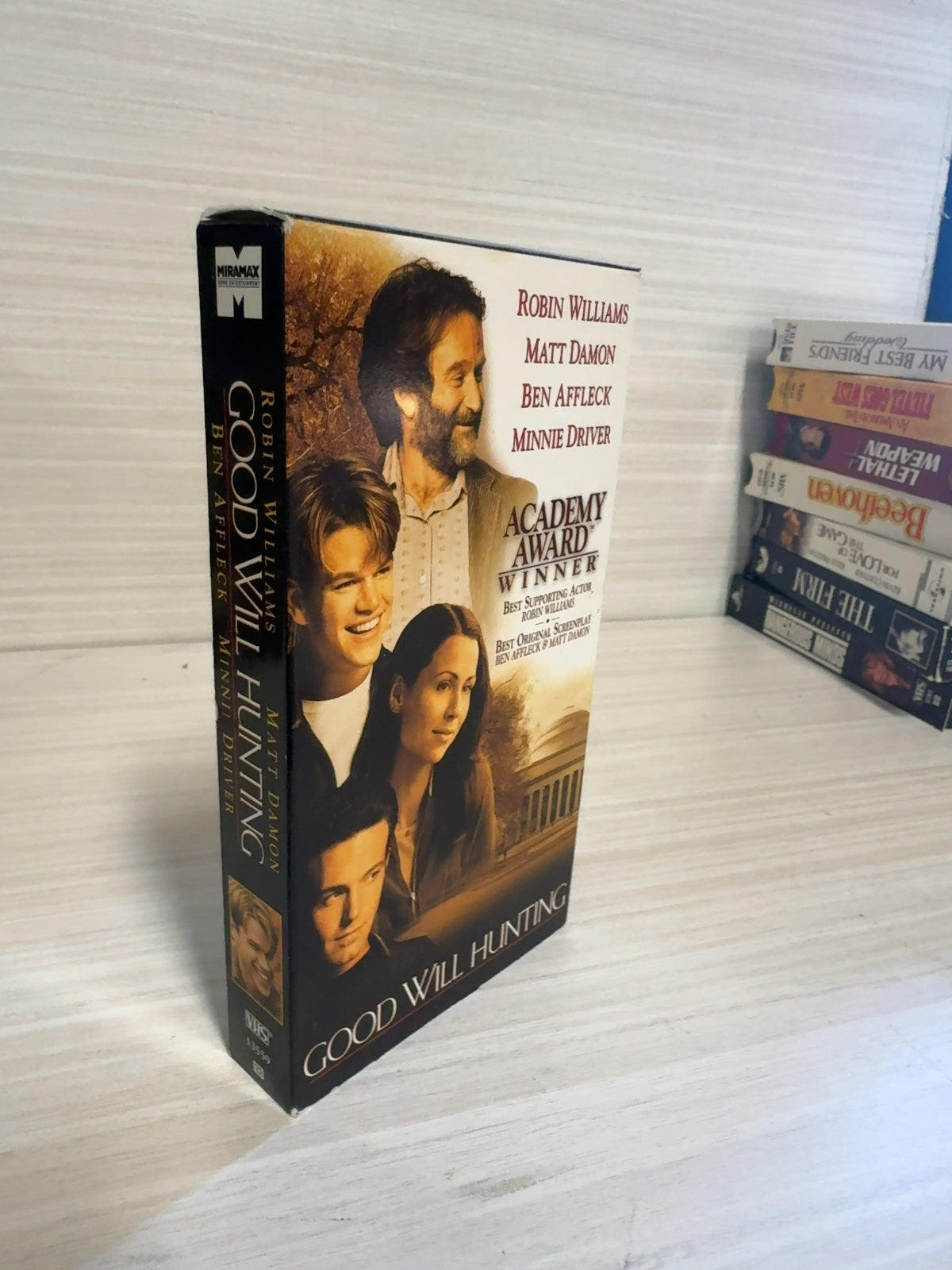 Good Will Hunting (VHS, 1997) Robin Williams Miramax New