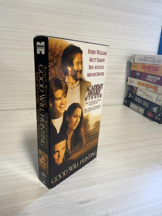 Good Will Hunting (VHS, 1997) Robin Williams Miramax New
