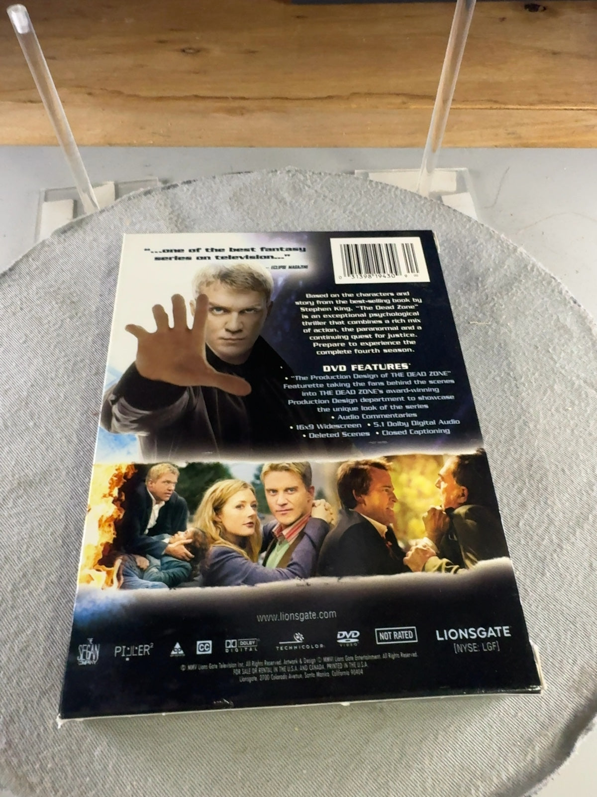 The Dead Zone (DVD, 2007) Season 4 Very Good Lionsgate