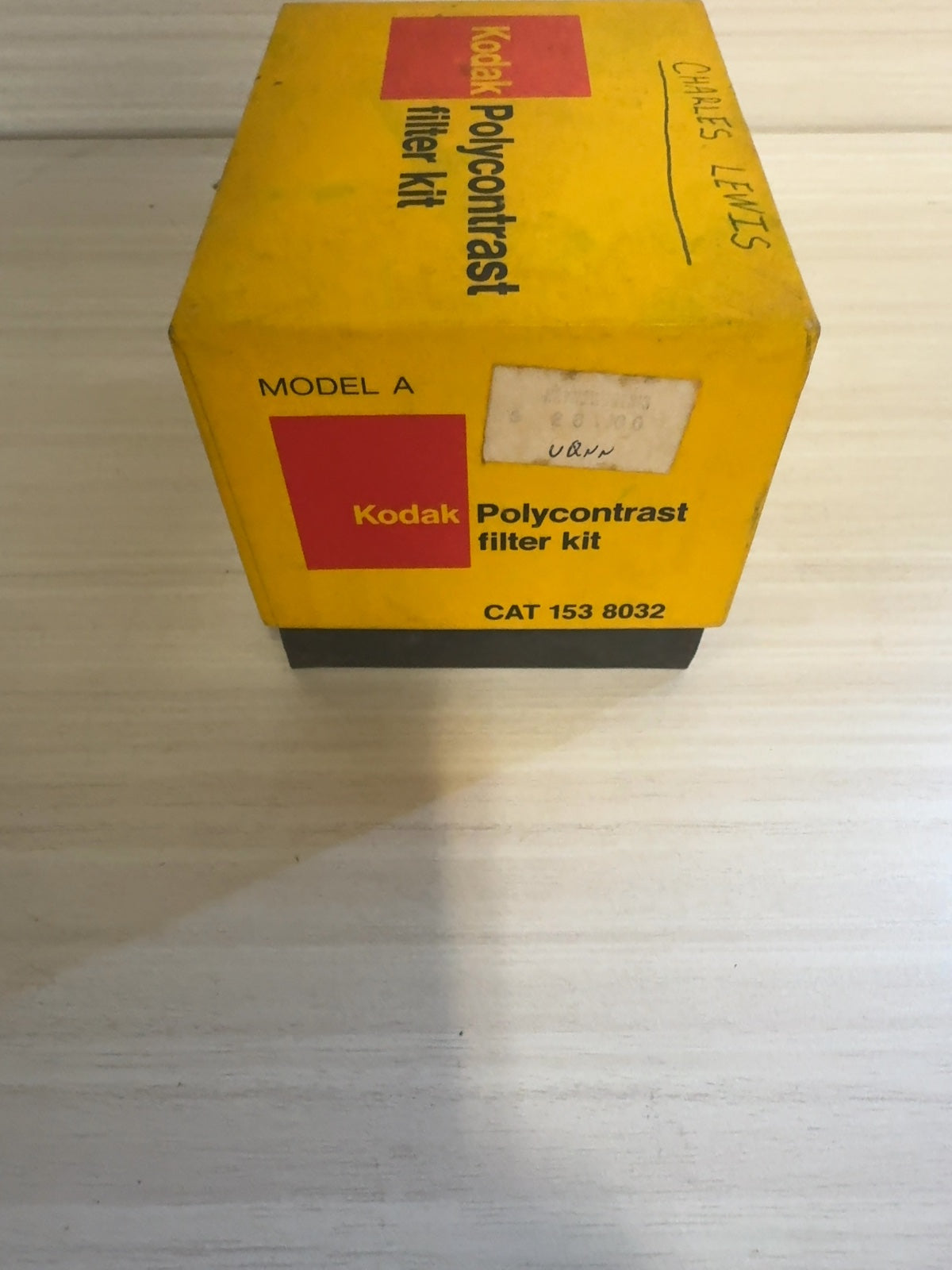 Kodak Polycontrast Filter Kit Model A darkroom enlarging filters CAT 153 8032