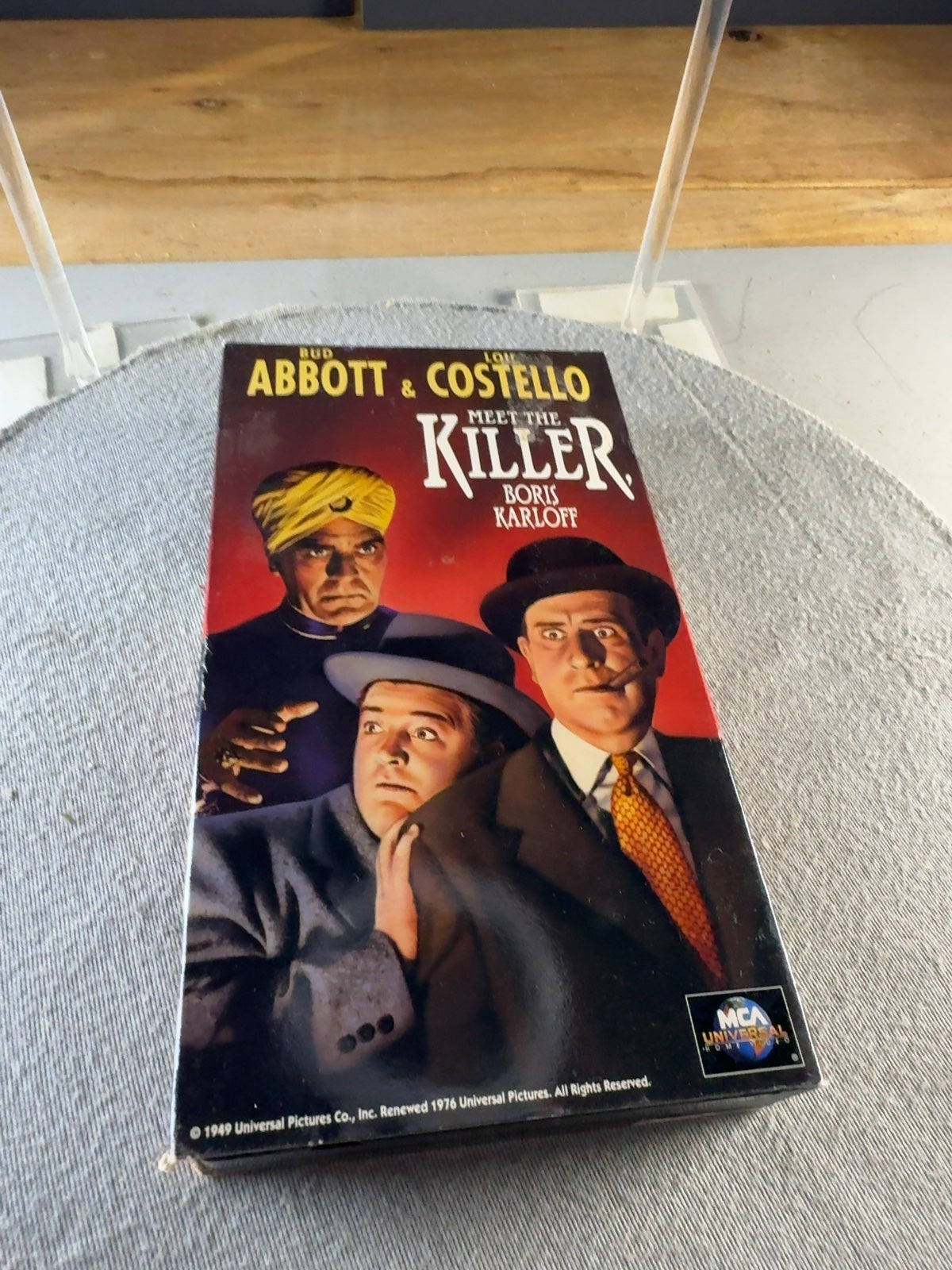 Abbott and Costello Meet the Killer (VHS, 1949) Bud Abbott Very Good