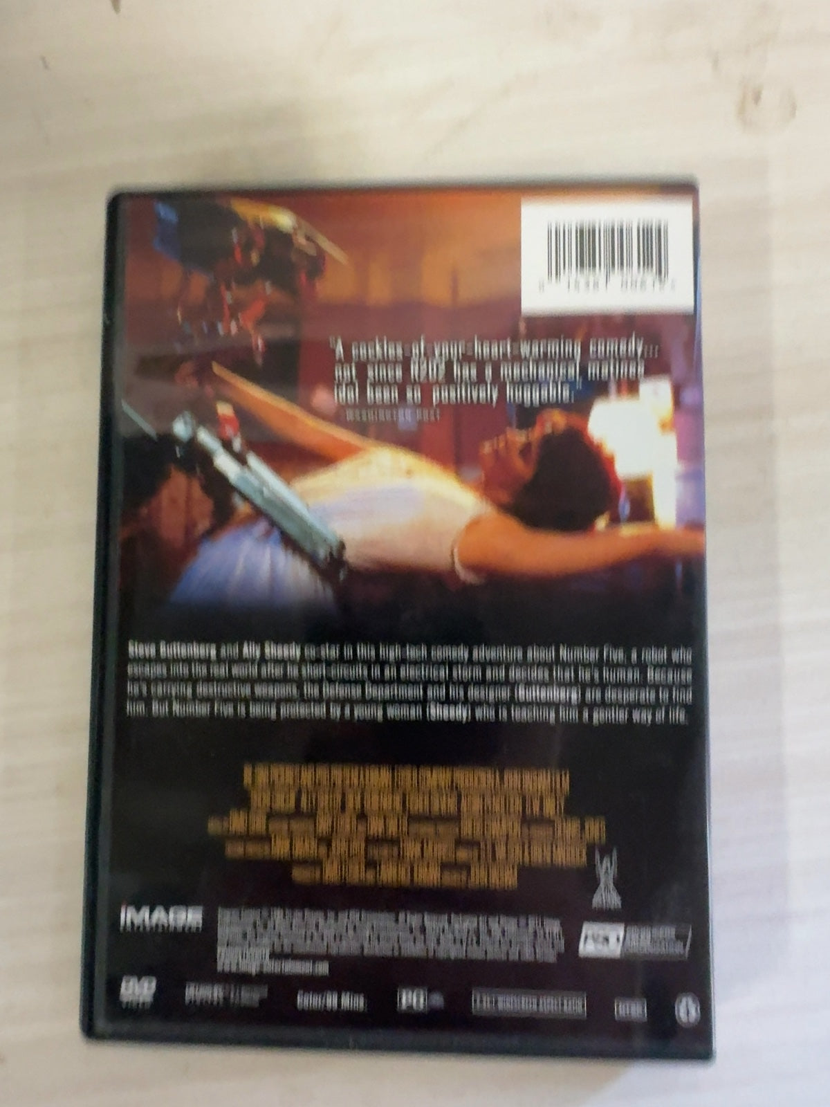 Short Circuit (DVD, 1986) Very Good Ally Sheedy Image Entertainment