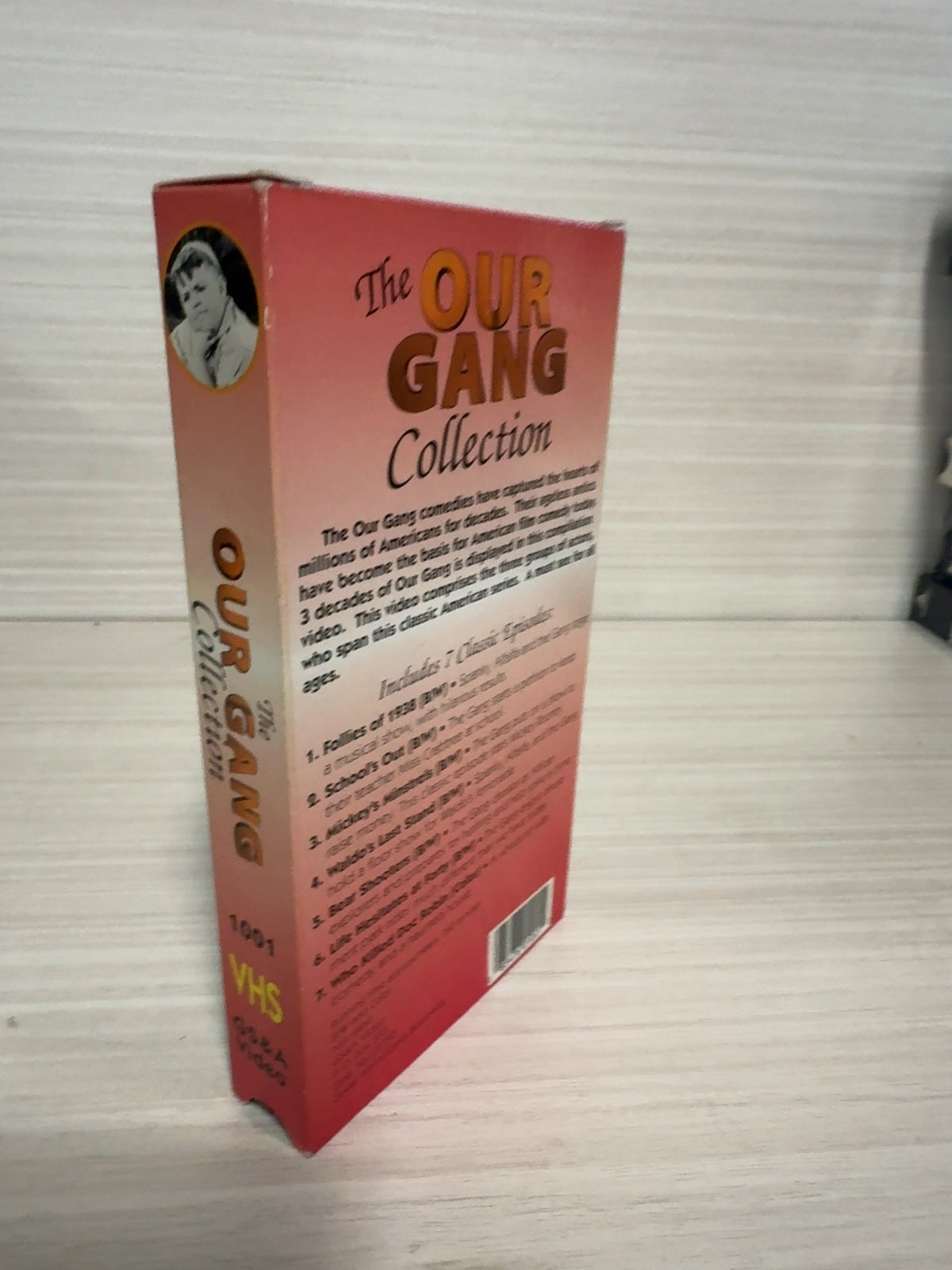 Our Gang Collection NR Color B&W 7 Classic Episodes (VHS, 1922) Very Good