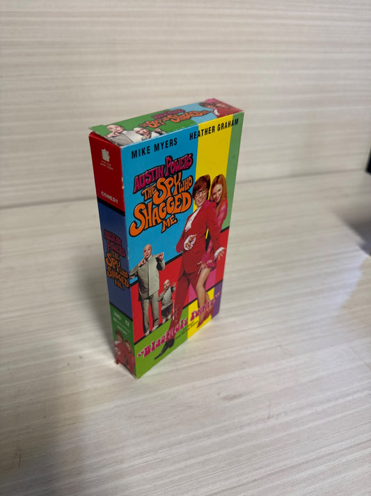Austin Powers: The Spy Who Shagged Me (VHS, 1999) Mike Myers New Line Cinema New