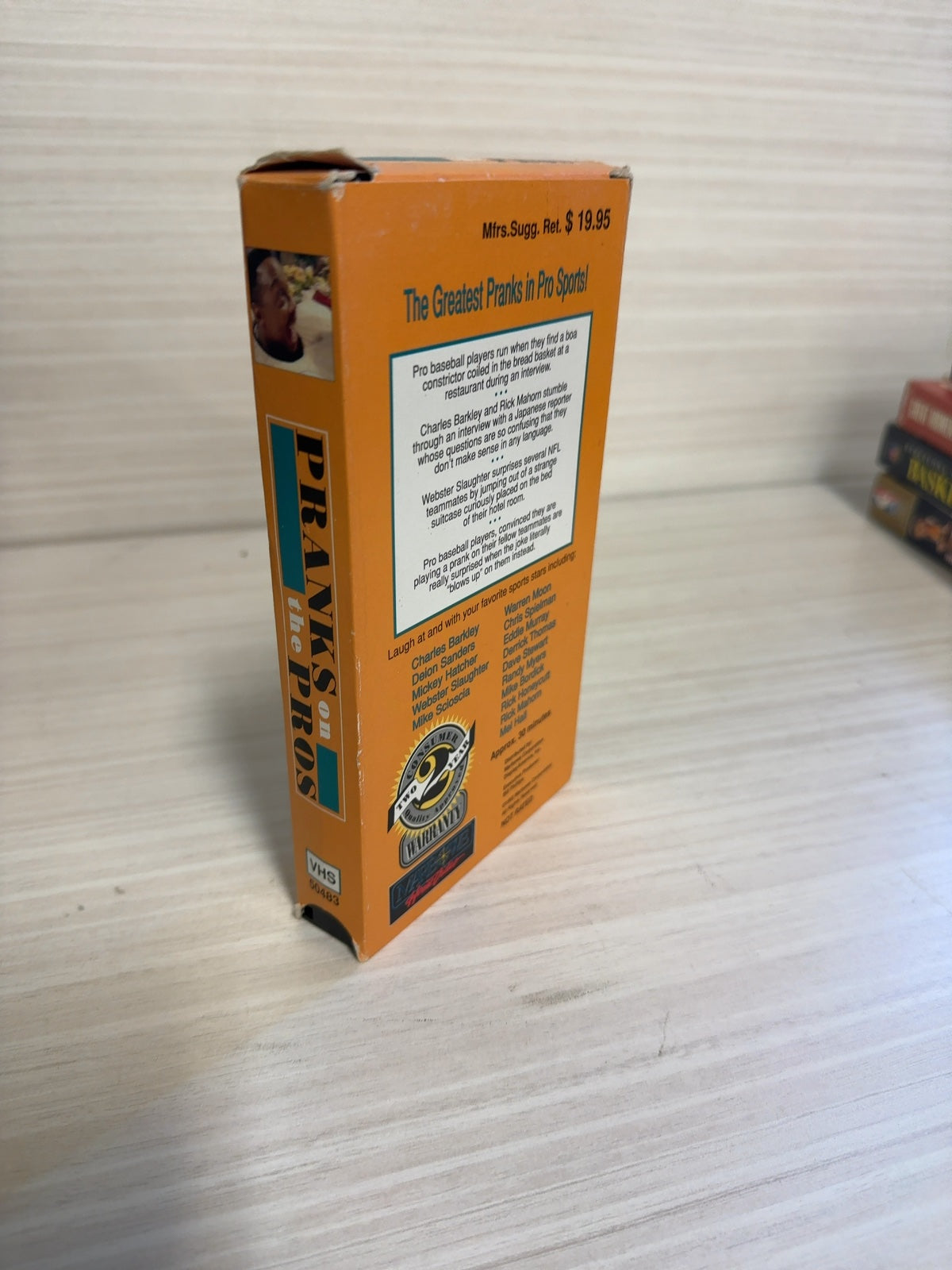 Pranks on the Pros (VHS, 1992) Marbowe Corporation Very Good