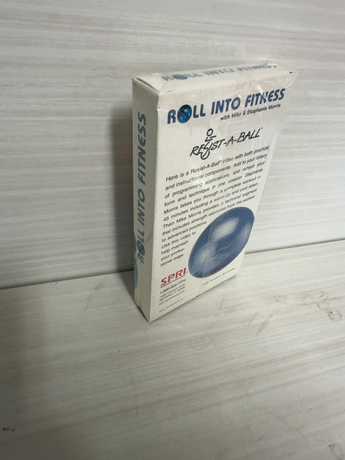 Roll Into Fitness (VHS) Mike Morris Stephanie Morris SPRI New