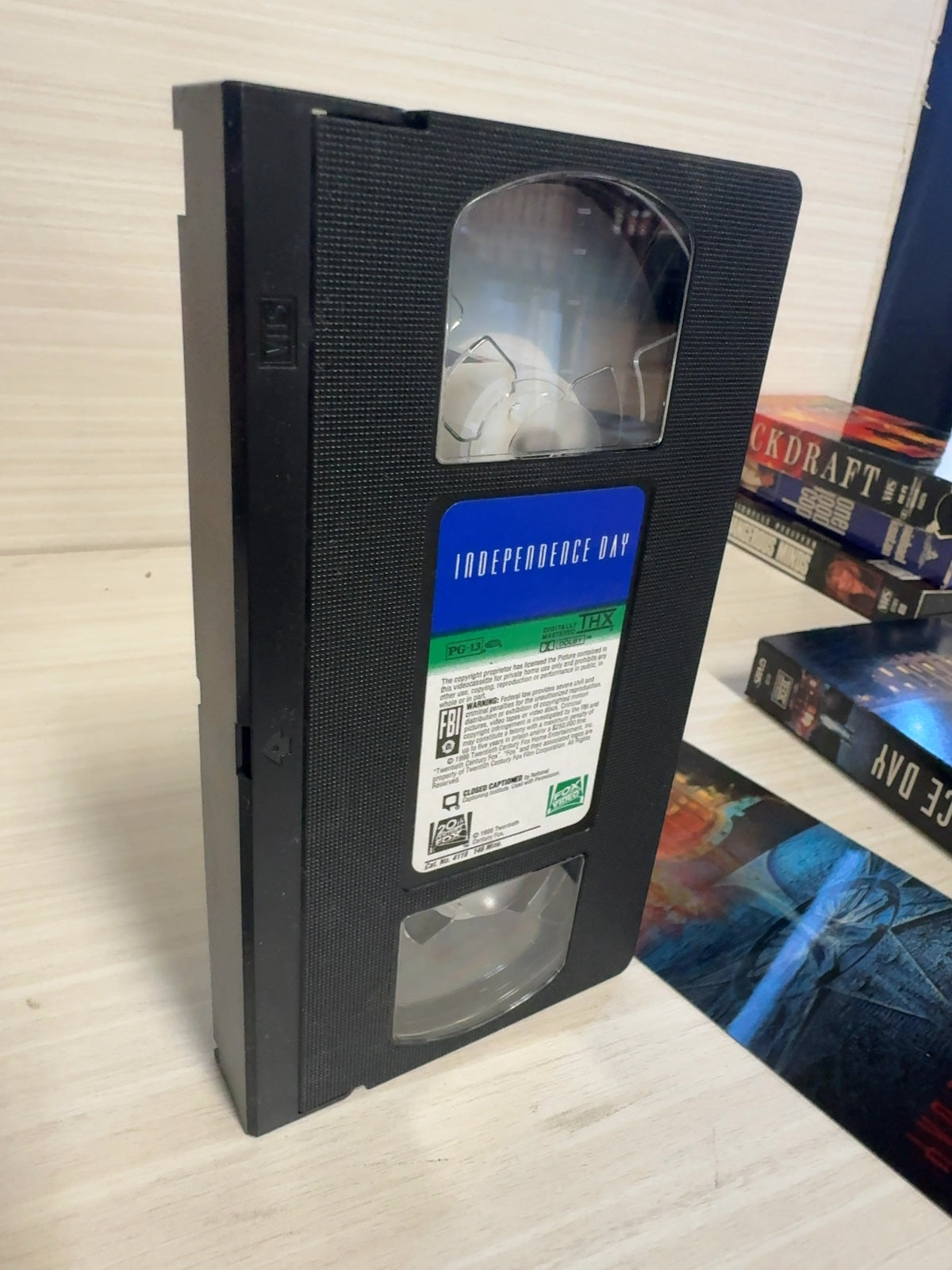 Independence Day (VHS, 1996) Will Smith Jeff Goldblum 20th Century Fox Very Good
