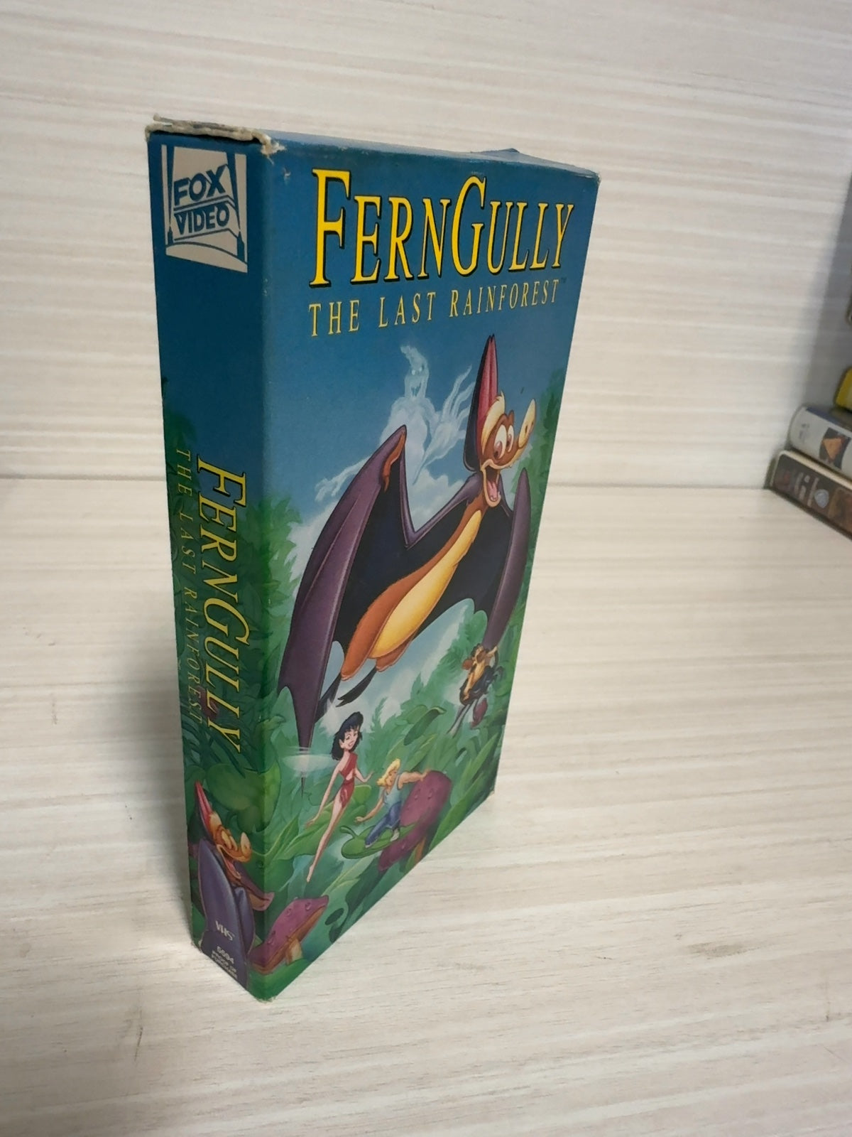 FernGully: The Last Rainforest (VHS, 1992) Samantha Mathis Fox Video Very Good