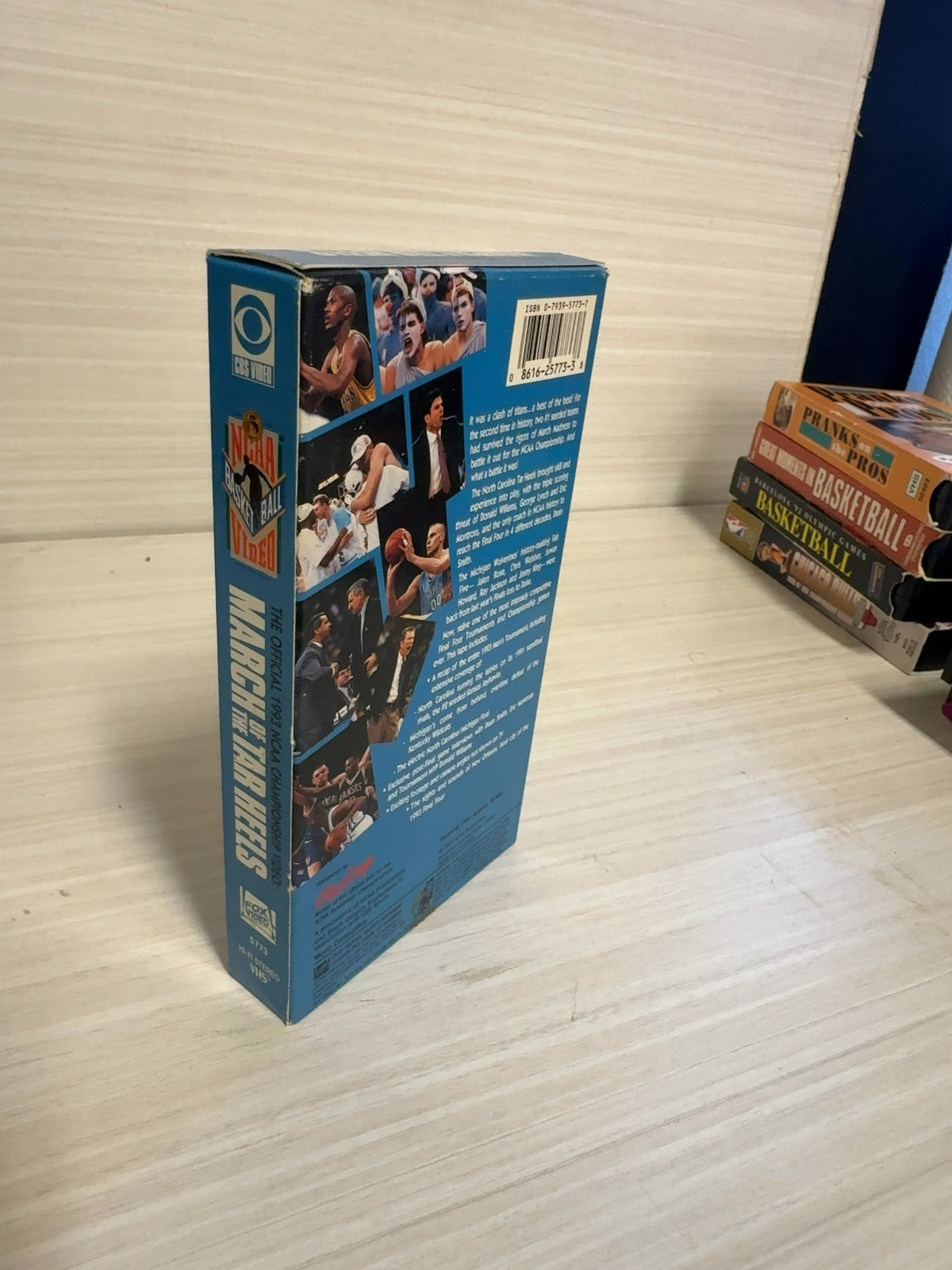 March of the Tar Heels: Official 1993 NCAA Championship Video (VHS, 1993)