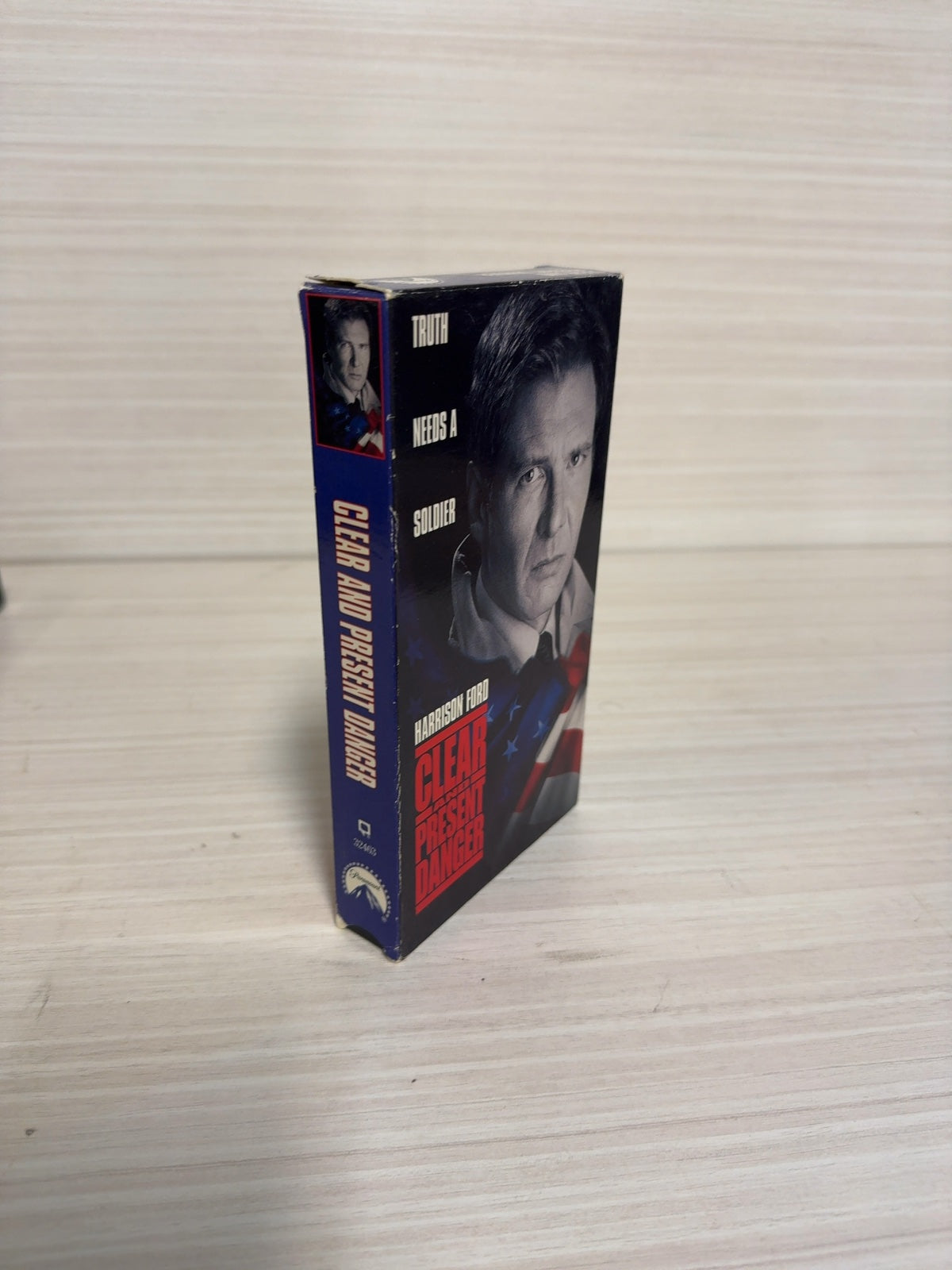 Clear and Present Danger (VHS, 1994) Harrison Ford Paramount Very Good