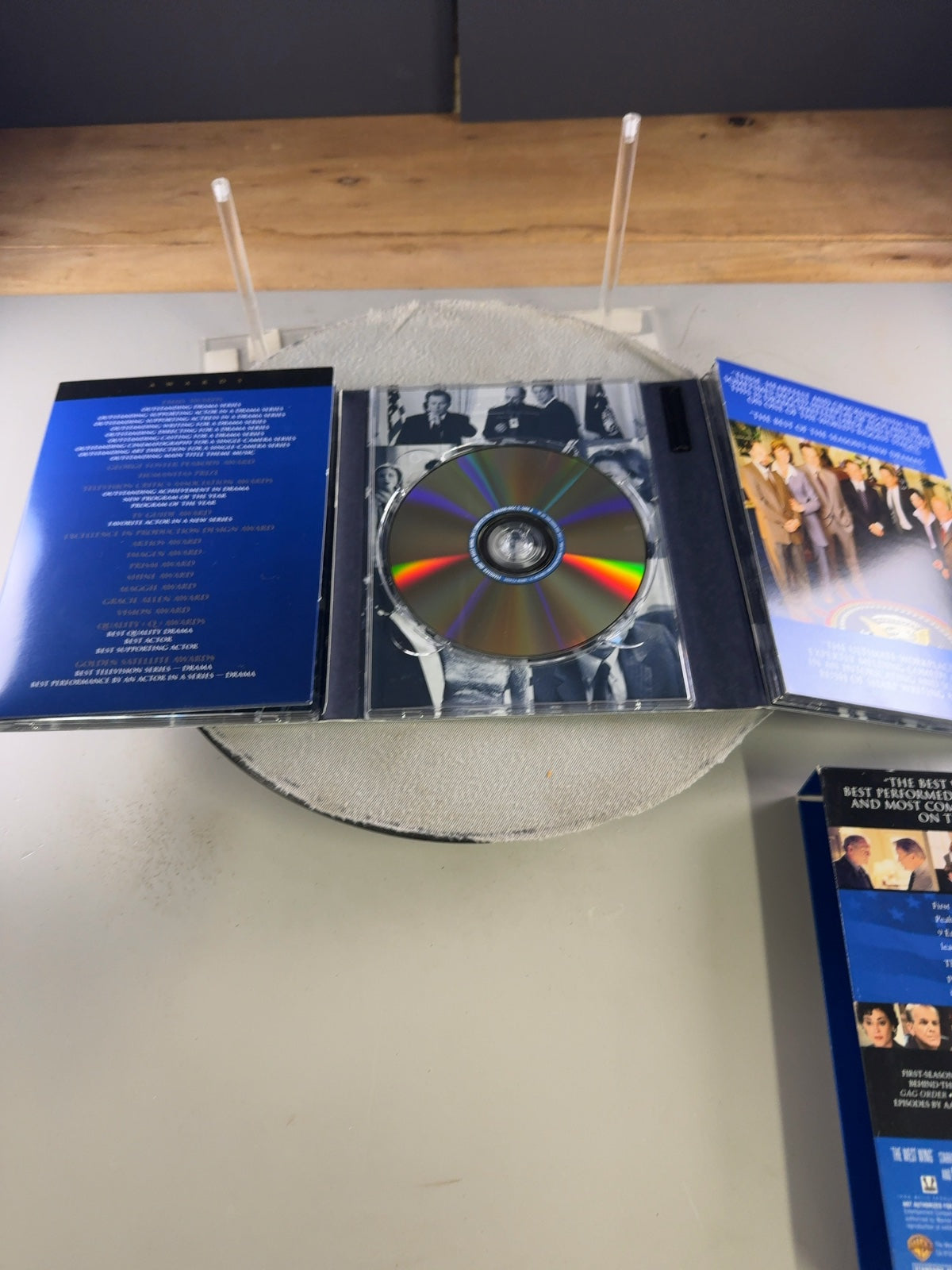 The West Wing (DVD, 2003) Complete First Season Very Good Martin Sheen Rob Lowe
