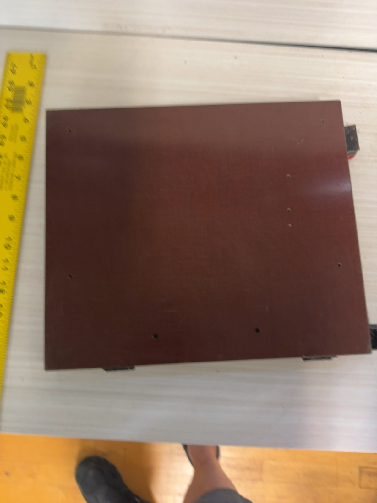 Vintage Darkroom Enlarging Printing Easel with Adjustable Border Guides